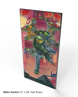 CANVAS | TEENAGE MUTANT NINJA TURTLES: DROPPING IN by James C. Mulligan