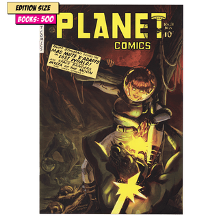 COMIC BOOK | PLANET COMICS #51 PARTIAL FACSIMILE: Golden Age Tribute by Francine Delgado