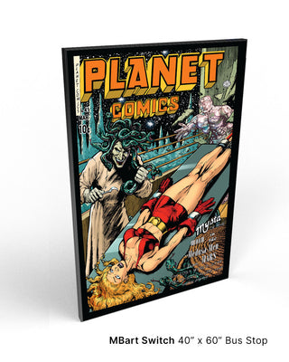 PLANET COMICS #41: GOLDEN AGE TRIBUTE by John Hebert