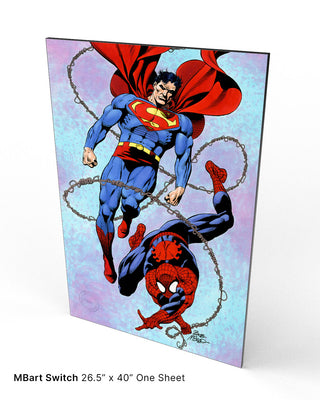 SPIDER-MAN, SUPERMAN TEAM-UP by Bob McLeod