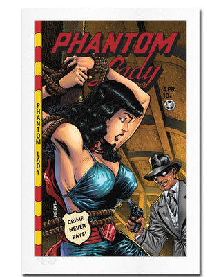 PHANTOM LADY #23: GOLDEN AGE TRIBUTE by John Hebert