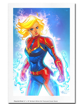 CAPTAIN MARVEL: POWER MAX, UNMASKED by Mostafa Moussa